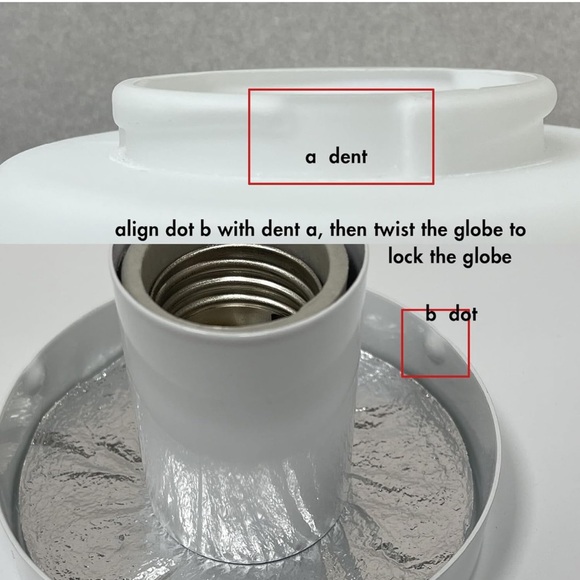 CLAXY Nautical Modern Ceiling Light Flush Mount White - Picture 4 of 6